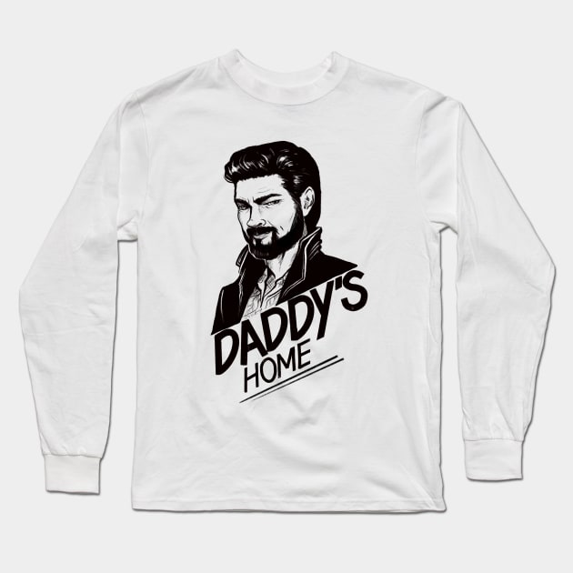 Daddy's Home Long Sleeve T-Shirt by Molly11